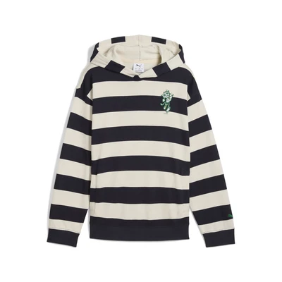 Abbildung von Puma Super Graphic Kapuzenpullover für Kinder, Größe: 176, Alpine snow