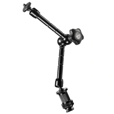 Abbildung von Walimex Pro Swivel Arm Magic 28 DSLR Gelenkarm (Auslegearm für Videostative, Rigs, Dollys und Aufnahmetische), Schwarz