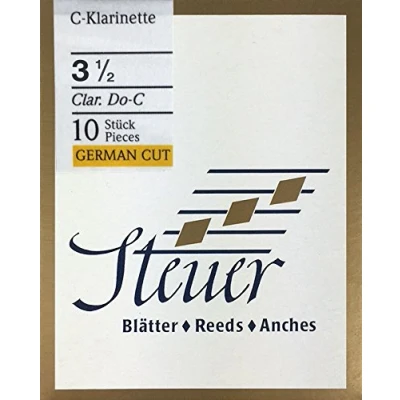 Abbildung von Steuer Blatt C Klarinette Solo White Line 3,5 deutscher Schnitt, 10er Packung