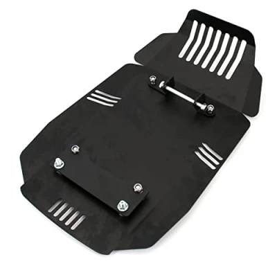 Abbildung von Motorrad Unterfahrschutz, unterer Motorsockel, Fahrgestellschutz, for BMW, R Nine T NineT R9T Scrambler Pure Racer Urban Motorschutzplatte (Size : Black)