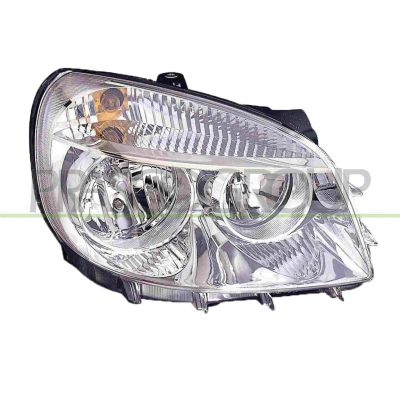 Abbildung von PRASCO FT9094903 Scheinwerfer rechts H1/H7, H1, H7 glasklar ohne Stellmotor für LWR FIAT: Doblo I Cargo, Kombi