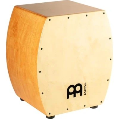 Abbildung von Meinl Percussion Jumbo Arch Bass Cajon Trommelkiste mit Snare und extrem tiefem Maple Frontplatte (SUBCAJ7SNT M)