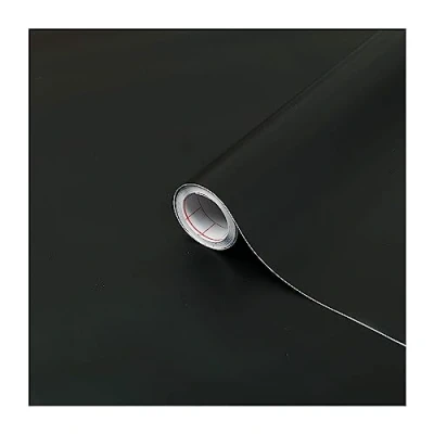 Abbildung von d c fix Wandfolie Selbstklebefolie Uni schwarz matt 67,5 cm, Einfarbig