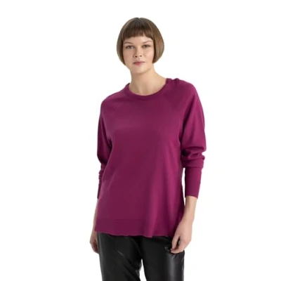 Abbildung von DeFacto Damen Strickmode Stilvolle Strickpullover Blusen &amp; Tuniken für Auswahl an Pullover Feinstrickpullover Strickjacken und Pulli