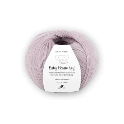 Abbildung von PRO LANA Baby Merino Soft Farbe: Nebel (91) 25 g/ca. 100 m Wolle