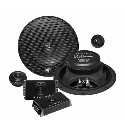 Abbildung von Hifonics VX6.2C 16,5cm (6.5&quot;) 2 Wege Komponenten Lautsprechersystem 1 Paar EInbau Lautsprecher für Car HiFi Fans