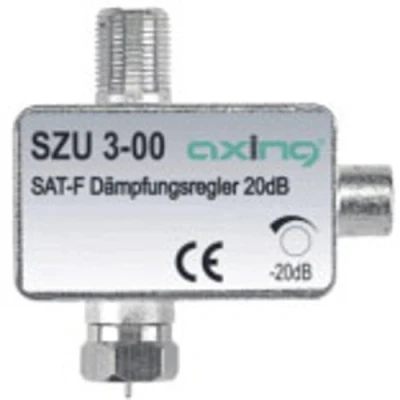 Abbildung von Axing SZU 3 00 SAT Dämpfungsregler F Anschluss (0,5 20 dB), 1 Stück