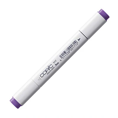 Abbildung von COPIC Classic Marker Typ V 17, Amethyst, professioneller Layoutmarker, mit einer breiten und feinen Spitze
