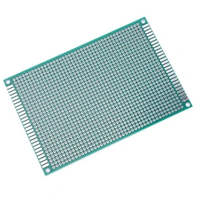 Abbildung von YWBL WH Lochrasterplatten Doppelseitige PCB Verzinnte Leiterplatte 8 x 12 cm 10 Stück