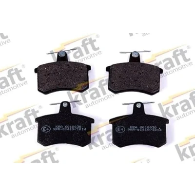Abbildung von Bremsbelagsatz, Scheibenbremse KRAFT AUTOMOTIVE 6010030