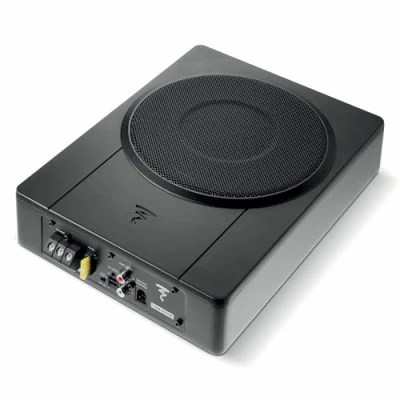 Abbildung von Focal ISUB Active Aktiv Untersitz Subwoofer 8&quot; 20cm flach für Fahrersitz Beifahrersitz