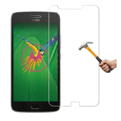 Abbildung von ino Schutzglas kompatibel mit Motorola Moto G5 Plus Panzerglas Panzerfolie Displayschutzglas Schutz Glasfolie Displayglas 9H