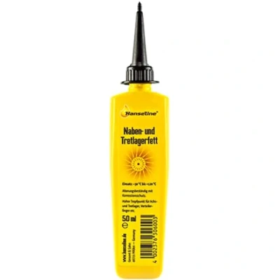 Abbildung von Hanseline Naben und Tretlagerfett 50 ml Tube  Lithium Schmierfett für Fahrr...
