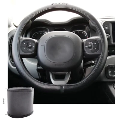Abbildung von Simoni Racing CVT/56C Lenkradbezug 37mm 39mm carbon, schwarz Kunstleder