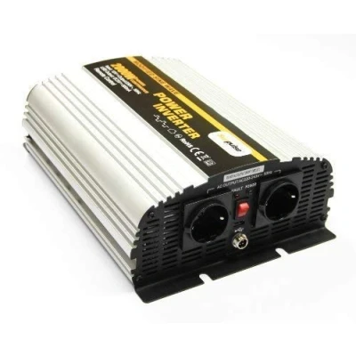 Abbildung von SOLARTRONICS NS2000 Spannungswandler 12V 230V modifizierter Sinus 2000W/4000W Wechselrichter auf Stromwandler mit USB A Anschluss und AC Steckdose Solar Inverter Umwandler