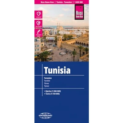 Abbildung von Reise Know How Landkarte Tunesien / Tunisia (1:600.000): reiß und wasserfest (world mapping project)