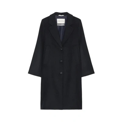 Abbildung von Marc O&#039;Polo Lapel Collar Single Breasted Klassischer Mantel, Damen, Größe: 44, Deep blue sea