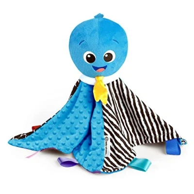 Abbildung von Baby Einstein 12101 Opus&#039;s Look Sea Listen, Musikspielzeug und Plüsch Krake spielt 10 Melodien, multisensorisch, mit unterschiedlichen Strukturen, fördert den Tastsinn, Mehrfarbig, 90 g