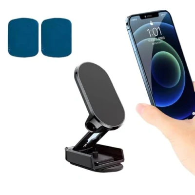 Abbildung von JXBCGAL Handyhalterung Auto，Magnetische Telefon Halterung für Auto, Auto Phone Mount 360 Dashboard Halter Kompatibel Mit Smartphones Wie iPhone, Xiaomi, Redmi, Huawei