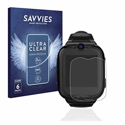 Abbildung von Savvies 6 Stück Schutzfolie für Xplora Go 2 Displayschutz Folie Ultra Transparent