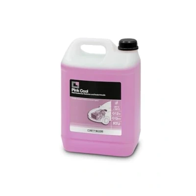 Abbildung von ERRECOM Pink Cool, Rosa Kühlerflüssigkeit 20C/+106C, G12+ G12++ Frostschutzmittel, mit SI Oat Inhibitorpaket 100% silylalysiert, Gebrauchsfertig, 5 Liter