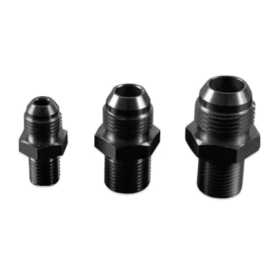 Abbildung von AN6 M18x1.5 Fitting Adapter Mänlich Schwarz