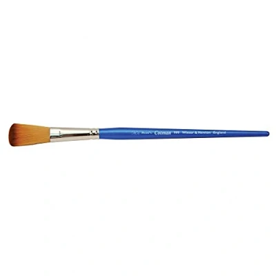 Abbildung von Winsor &amp; Newton 5389119 Cotman Aquarell Synthetikhaar Pinsel Serie 999 Mop Pinsel, kurzer Stiel mit exzellenter Sprungkraft, Farbtragekraft und Punktgenauigkeit 19mm 3/4&quot;