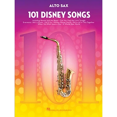 Abbildung von 101 Disney Songs For Alto Sax : Noten, Sammelband für Alt Saxophon