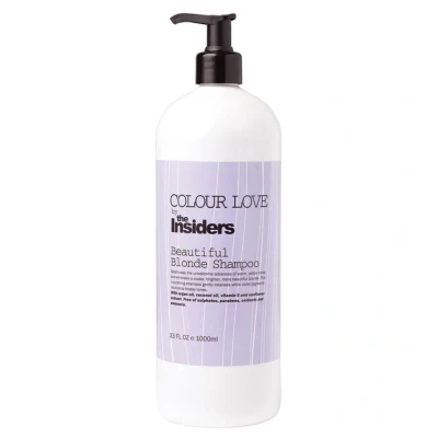 Abbildung von The Insiders Colour Love Beautiful Blonde shampoo 1000ml