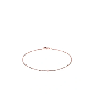 Abbildung von Elli Crystal Statement Armband, Damen, Größe: 20, Roségold