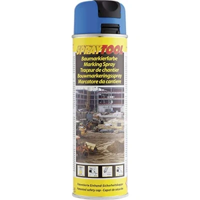 Abbildung von DUPLI COLOR Markierungsspray 500 ml, 1 Stück, neonblau,119965