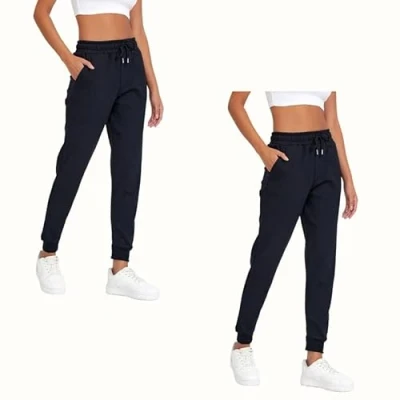 Abbildung von COMEOR Jogginghose Damen Baumwolle Sporthose, Trainingshosen, Freizeithosen, Sweatpants (2 tlg)