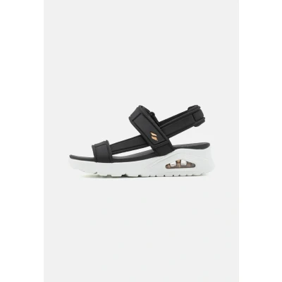 Abbildung von Skechers Damen Cali UNO Summer STAND2, Black Duraleather, 37 EU