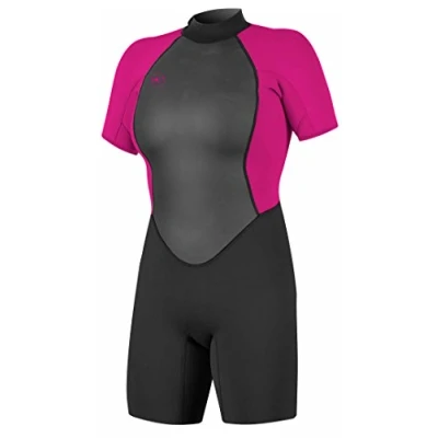 Abbildung von Oneill Neoprenanzug Wms Reactor 2 Back Zip S/S Spring 2/2 Damen Shorty C09 BLK/B