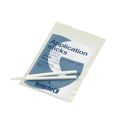 Abbildung von RefectoCil Färbestäbchen 10 Stück blau für Augenbrauen und Wimpernfarbe