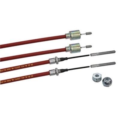 Abbildung von trailer parts4u 2X Original Alko Bremsseil Longlife Glocke inklusive Kugelmutter M8 Hüllenlänge: 1130 mm Gesamtlänge: 1340 Bremse 299.712 299712
