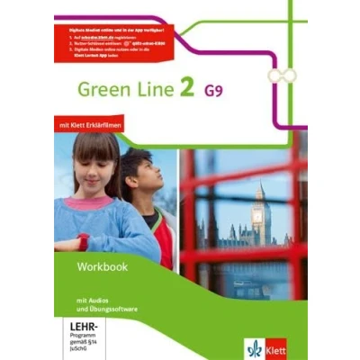 Abbildung von Green Line 2 G9: Workbook mit Audios und Übungssoftware Klasse 6: 6 (Green G9. Ausgabe ab 2015)