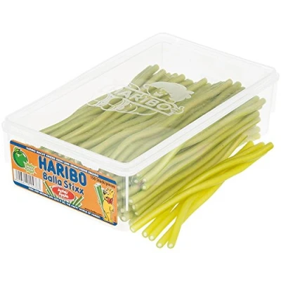 Abbildung von HARIBO Balla Saurer Apfel Konfektstangen Dose 1125 Gramm