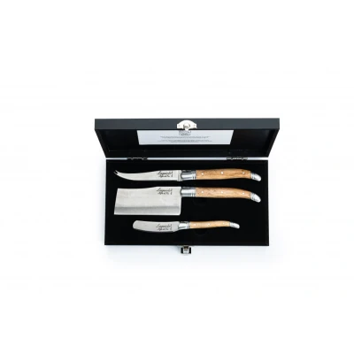 Abbildung von Laguiole Style de Vie Luxury Line Käsemesser Eiche Stonewash