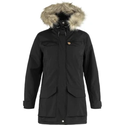 Abbildung von Fjällräven NUUK Wintermantel, Damen, Größe: 40, Black
