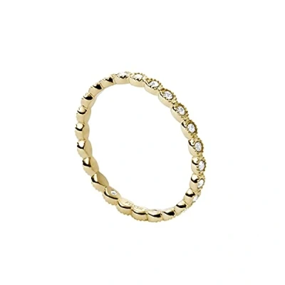 Abbildung von Fossil Ring Für Frauen Vintage Iconic, Höhe: 1,9mm Gold Edelstahl Ring, JF03749710