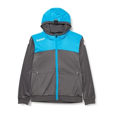 Abbildung von Kempa Herren Emotion 2.0 Kapuzenjacke, Anthra/kempablau, XL