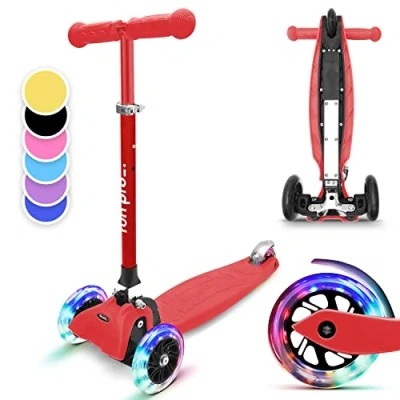 Abbildung von fun pro Cityroller ONE DeLuxe Kinderroller, Kick Scooter Roller Kinder Stunt Tretroller klappbar