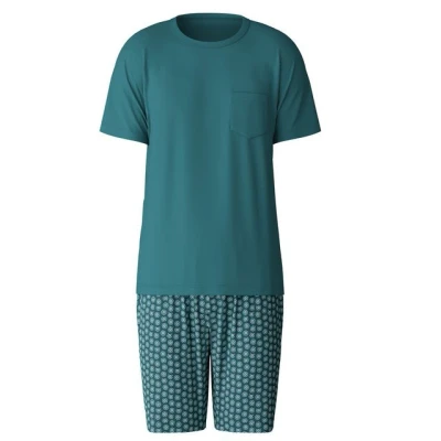 Abbildung von Calida KURZ SET Nachtwäsche Set, Herren, Größe: Large, Philo green