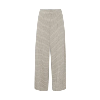 Abbildung von ICHI IHKATE CAMELEON PA2 Damen Hose Stoffhose mit Stretch enger Schnitt, Größe:L, Farbe:Sandshell (130907)
