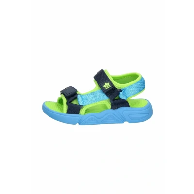 Abbildung von LICO Aydin V Trekkingsandale für Kinder, Größe: 33, Blau marine lemon Schuhe