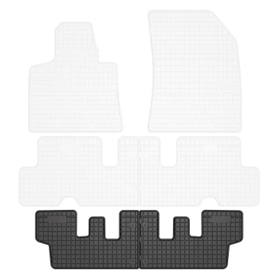 Abbildung von FROGUM 06481 Fußmattensatz Gummi hinten 2 schwarz Maßgefertigt CITROËN: C4 Picasso