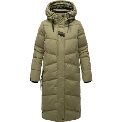Abbildung von Navahoo Kuschelmausi Wintermantel, Damen, Größe: Medium, Olive leaf
