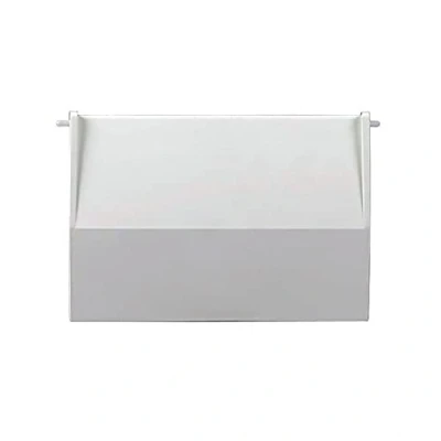 Abbildung von Skimmerklappe mit Scharnier, weiß, Originalersatzteil von AstralPool für Skimmer 15 Liter, Maße: 19,5 x 13,5 cm, Code 4402010101