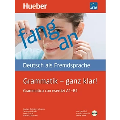 Abbildung von Grammatik ganz klar! Grammatica con esercizi A1B1: Deutsch als Fremdsprache / Ausgabe Italienisch: Übungsgrammatik mit CD Hörübungen und ... Zweisprachige Ausgabe)